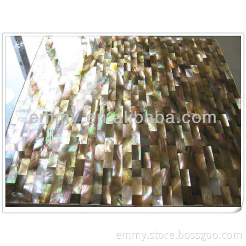 Brownlip MOP seashell mosaic tiles